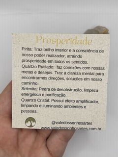 Imagem do Kit caixa de cristais para prosperidade