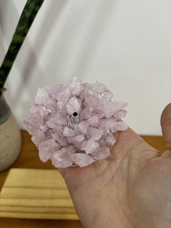 incensário quartzo rosa na internet