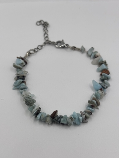 Pulseira de larimar cascalho - comprar online