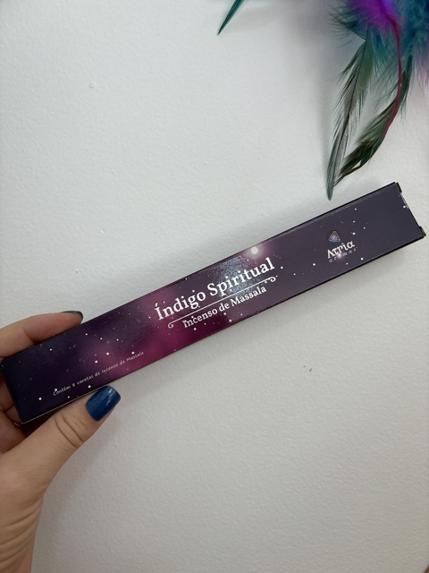 Incenso massala índigo cristal - atria