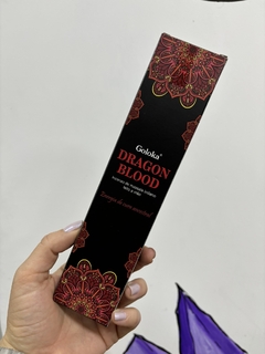 Incenso massala sangue de dragão - goloka