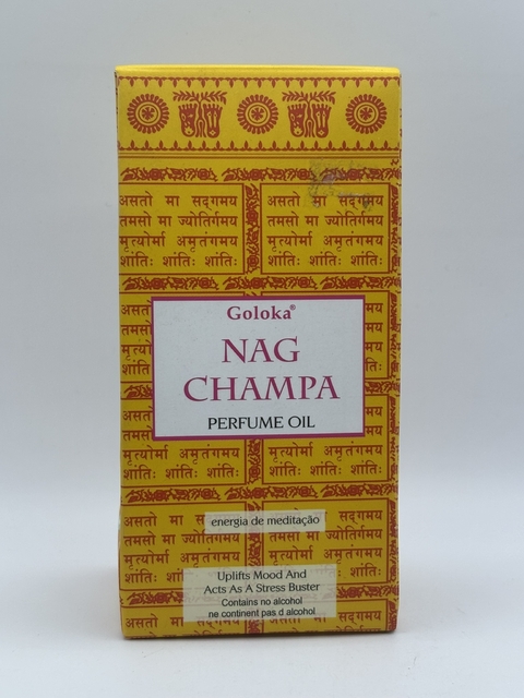 Perfume em óleo goloka - nag champa