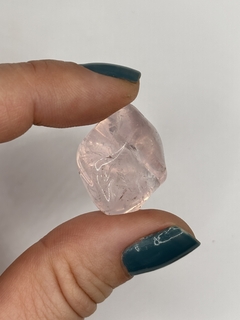 Quartzo rosa rolado