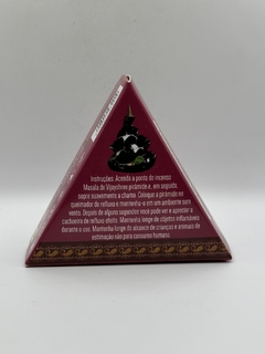 Incenso de cone meditation - vijayshree golden nag - comprar online