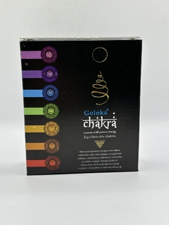 Incenso de cone chakras - goloka