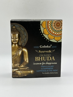 Incenso de cone ayurvedic bhuda - goloka