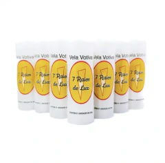 Vela Votiva Branca 210gr - comprar online