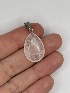 Colar cristal - gota - Vale Dos Sonhos Artes