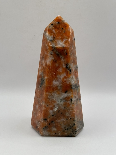 Ponta calcita laranja