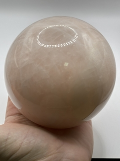 Esfera de quartzo rosa 1,3kg - comprar online
