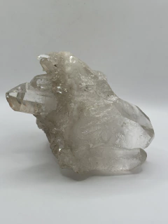 Drusa de quartzo cristal 412g