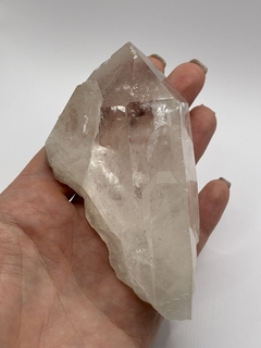 Drusa de quartzo cristal 240g - comprar online
