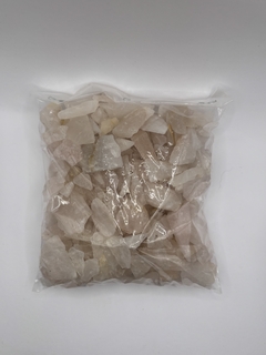 Pacote Quartzo rosa bruto 500gr - comprar online