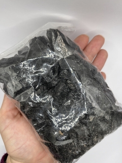 Pacote Obsidiana negra bruta 500gr