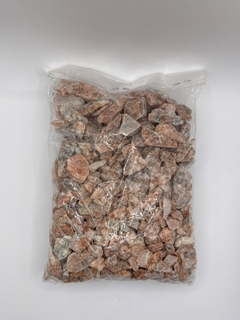 Pacote Calcita laranja bruta 500gr - comprar online
