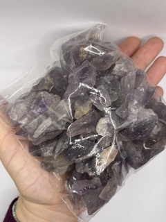 Pacote Ametista bruta 500gr B