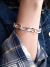 Pulseira elo oval