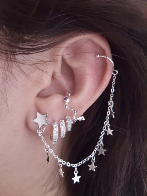 Pendiente 7 stars