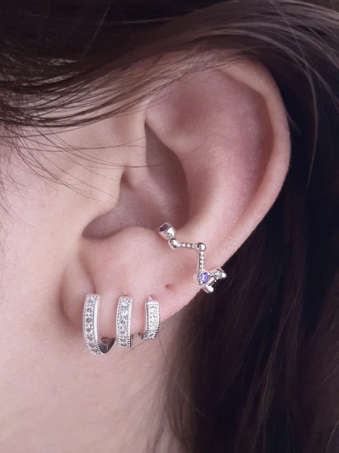 Piercing Purple Conection