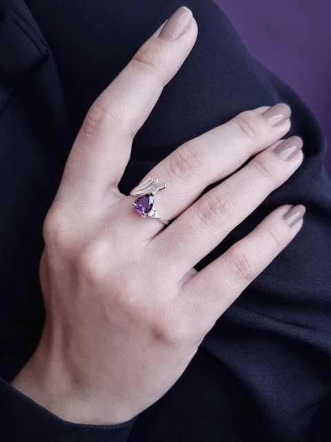 Anel Shine Purple