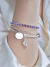Pulsera Riviera Purple