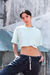 Remera crop con manga - tienda online
