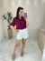 CROPPED XADREZ ISA - comprar online