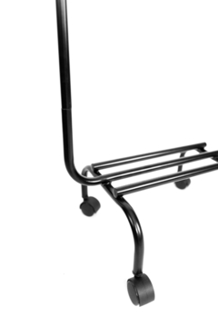 Angosto doble barral c/ apoyacalzado y ruedas - tienda online