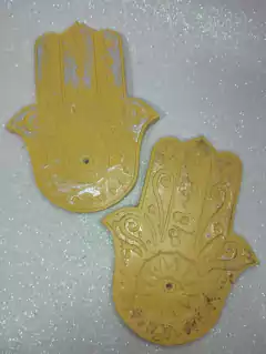 PORTASAHUMERIO MANO DE HAMSA - comprar online