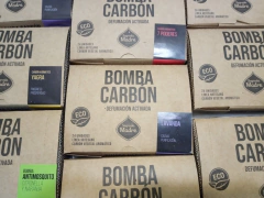 Bomba Carbón Defumación Activada x 24 Sagrada Madre