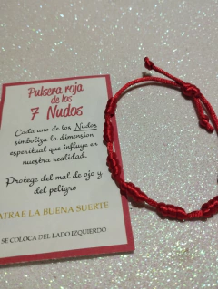 Pulsera 7 nudos - comprar online