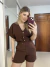 SHORTS ANTONELLA MOCHA MOUSSE