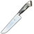 Kit Churrasco Faca Chaira Garfo Ferradura Inox Bainha 9 Pol - loja online