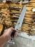 Faca Cabo Híbrido Aço Inox 3mm Resina Lâmina Vazada 10 Pol - comprar online
