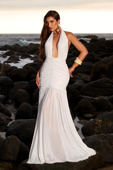 Vestido Longo Lumière - Tule VS-25308