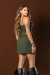 Conj. Saia/Cropped Bohemia - Viscose CJ-2511 na internet