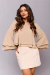 Blusa Manga Longa Boho Sabia - Chiffon BS-2501 - Tee Fashion