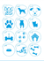 Stencil Cachorros