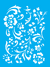 Stencil Estampa Floral