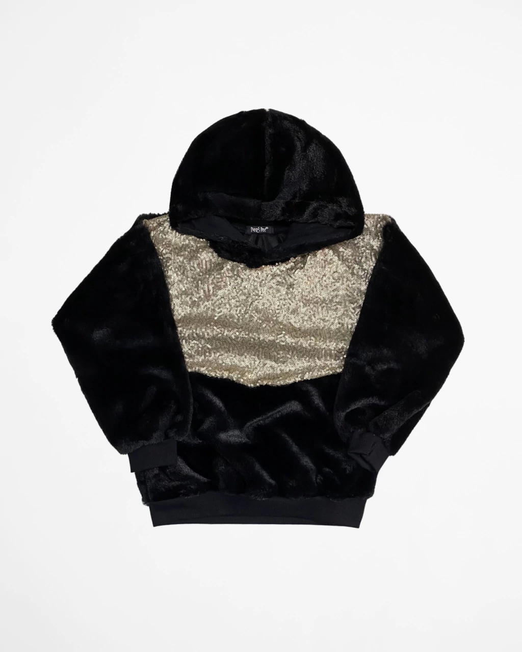 Blusa de Pelúcia e Paetês