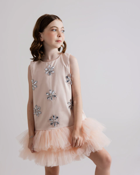 Vestido Bailarina Rosê