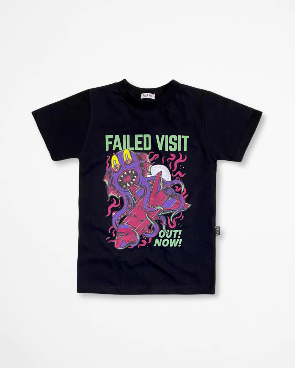 Camiseta de Malha “FAILED VISIT”