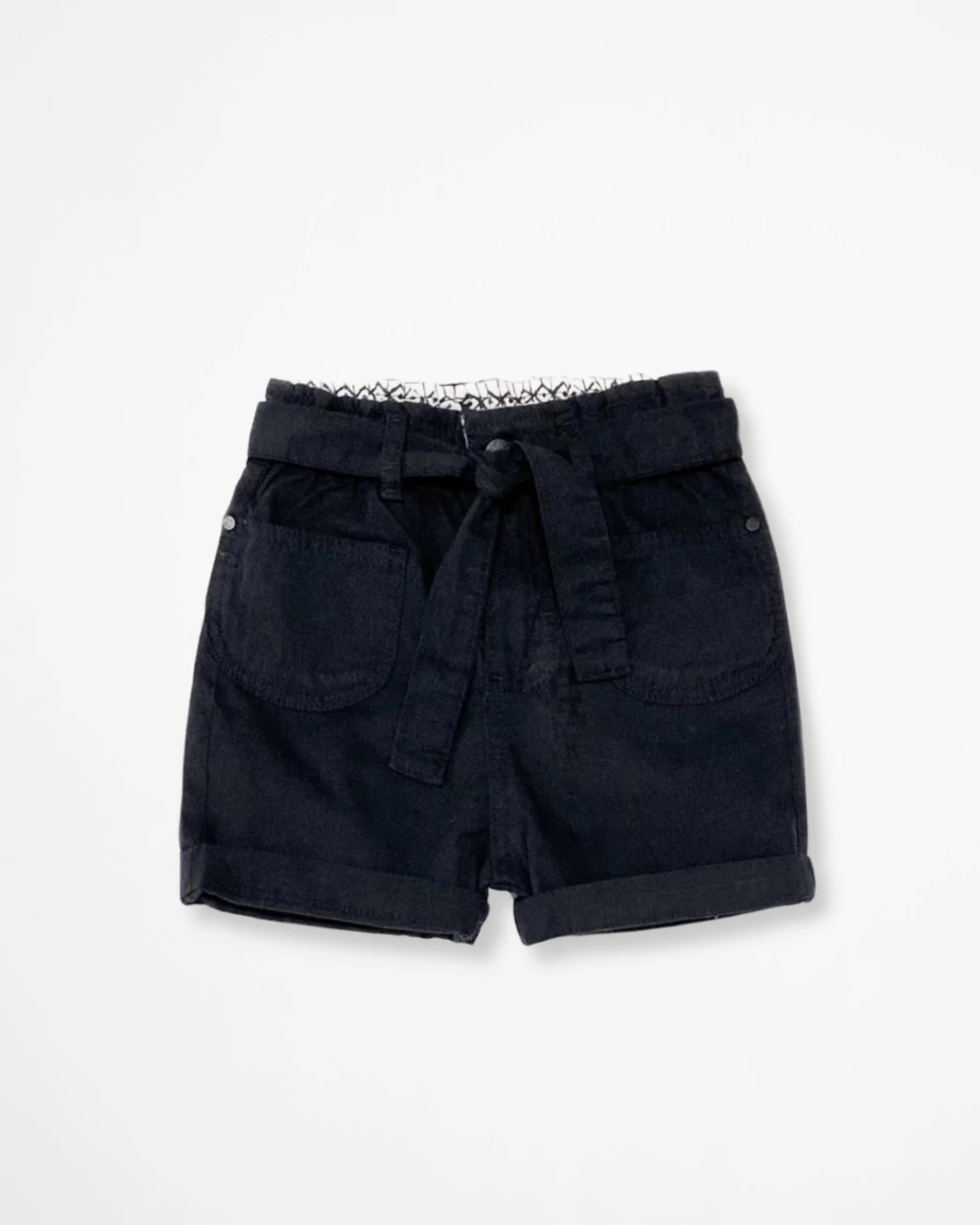 Shorts de Sarja Black Clochard