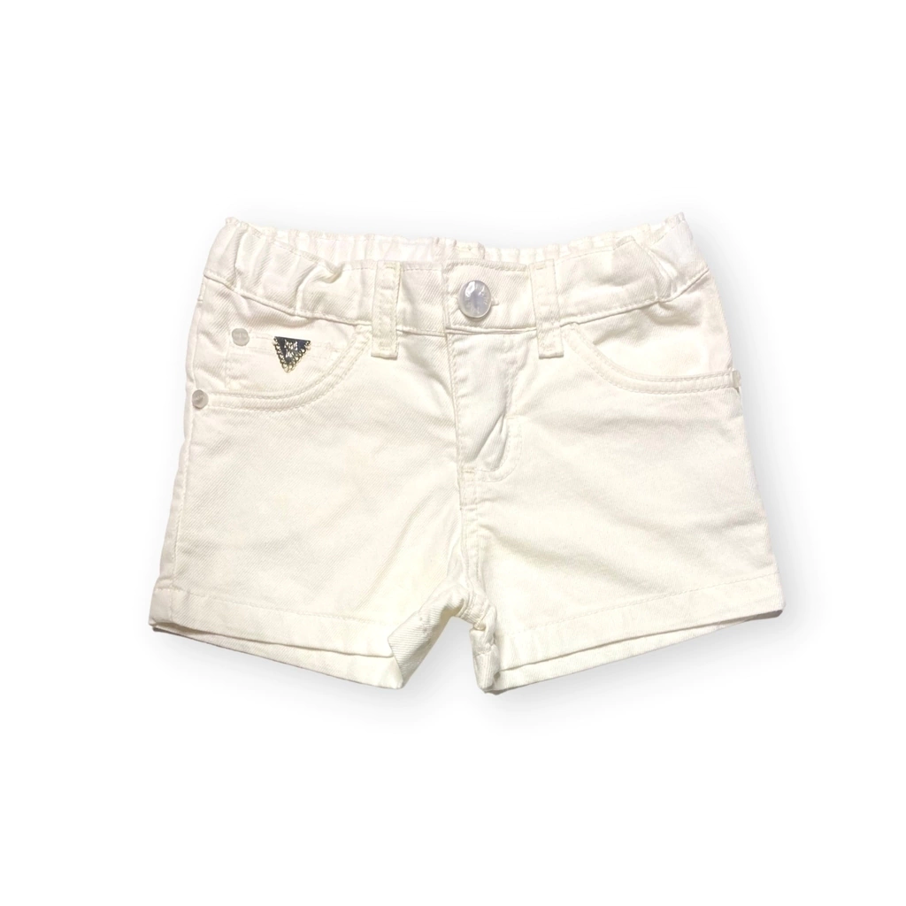 Shorts de Sarja Offwhite
