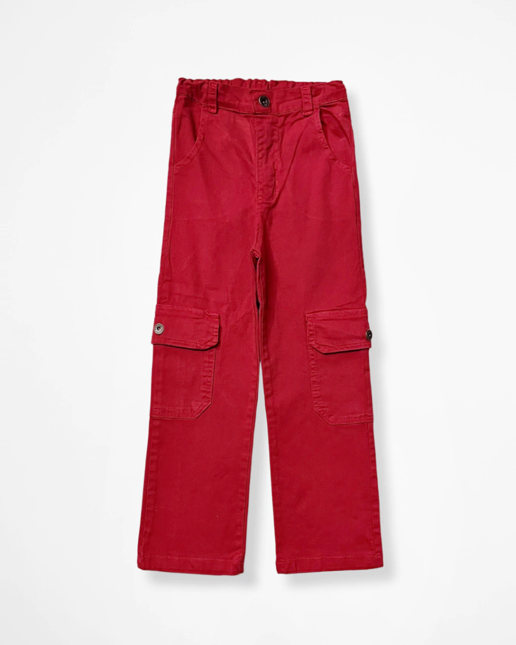 Calça Cargo Vermelha
