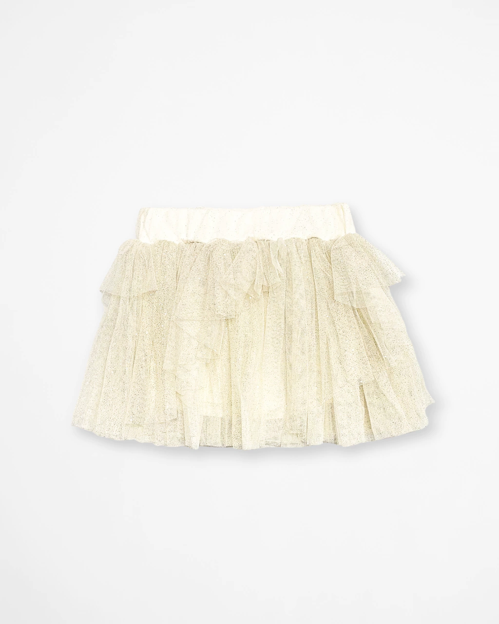Shorts Saia Eugênia Brilhante Dourada