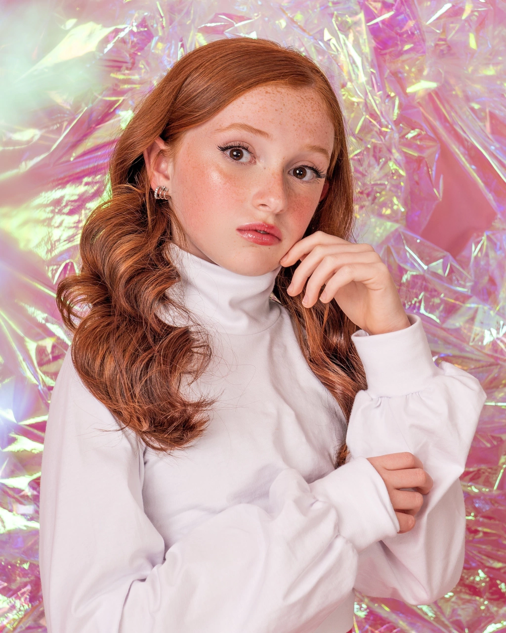 Cropped de Gola Alta Branco Siena