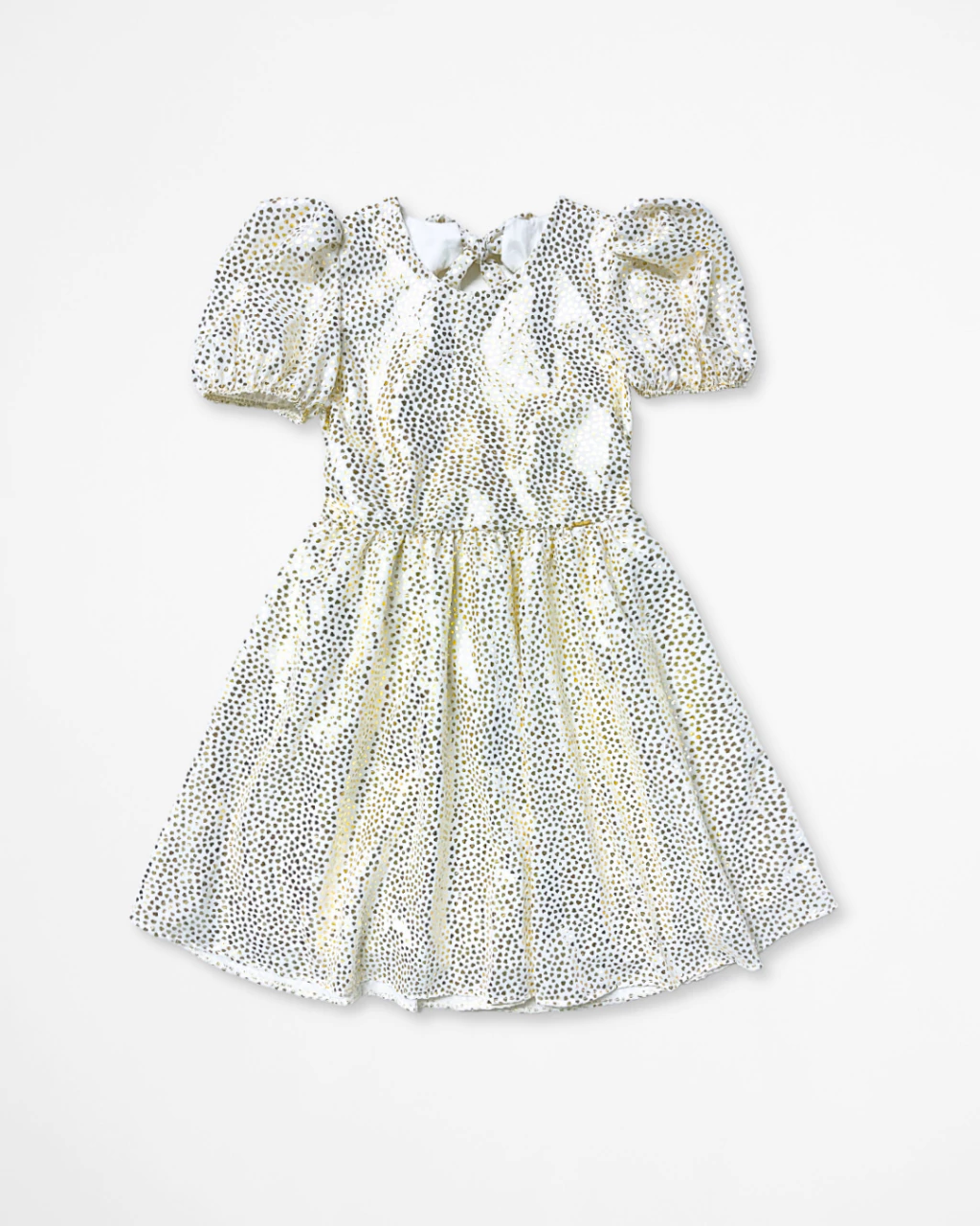 Vestido de Corações Dourado Filipa