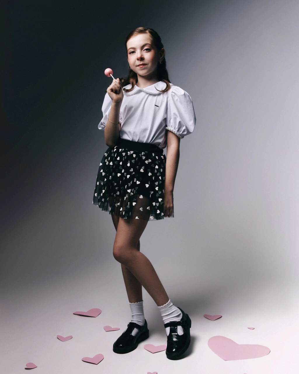 Blusa Gola Boneca Branca