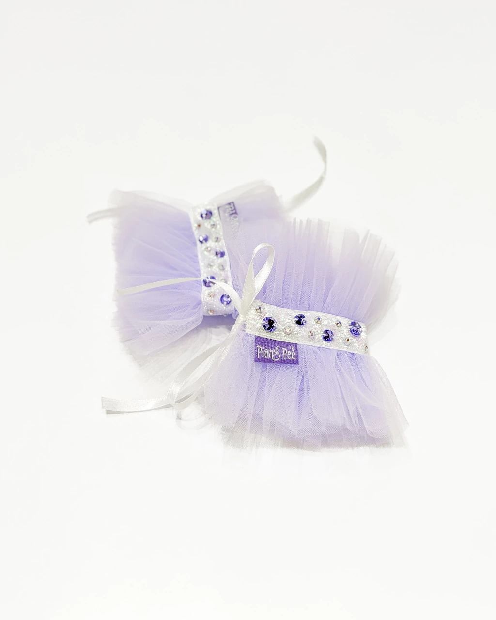 Bracelete de Tule Roxo